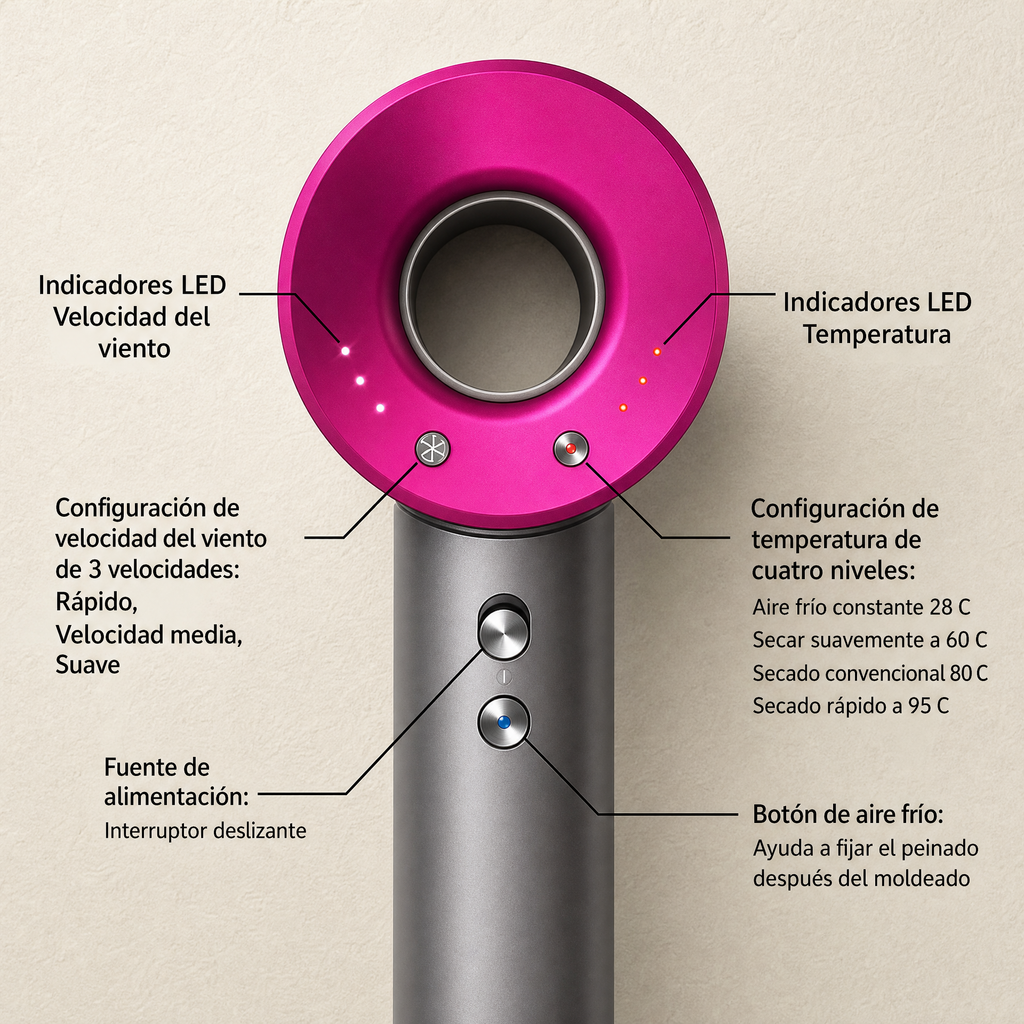 Secador de Pelo Iónico